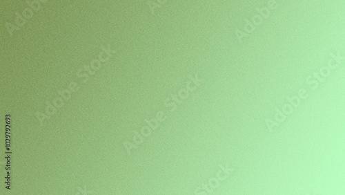 Sage Green Dark Green Basic Retro Abstract Grainy Noise Texture Gradient Background for Banners, Headers and Posters