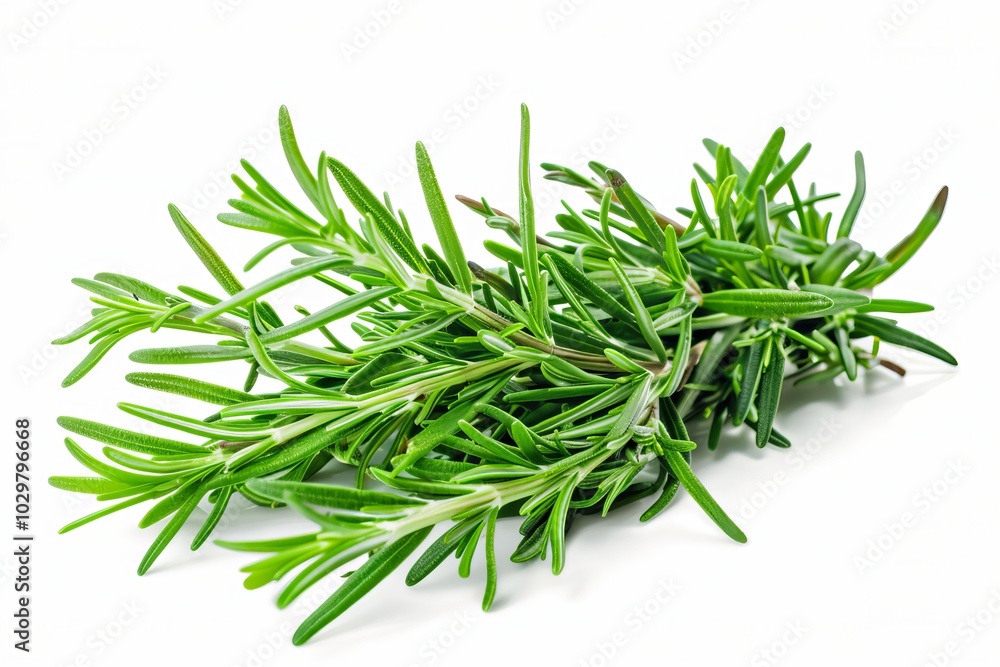 Fresh rosemary isolated on white background Fresh rosemary isolated on white background