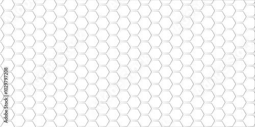 Mosaic background. Simple hexagon grid. Hexagonal cells. Reflected wax pattern. Geometric hive grid. Reflecting