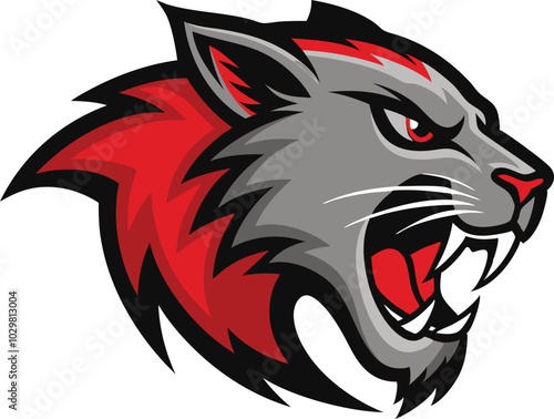 Wallpaper Mural wolf head tattoo vector illustration design  Torontodigital.ca