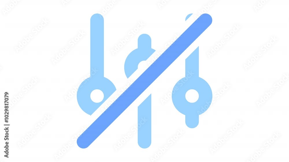 Adjustments Off animation for social media, presentations, videos, websites, etc. No background, Alpha channel Adjustments Off animation for social media, presentations, videos, websites, etc. No background, Alpha channel