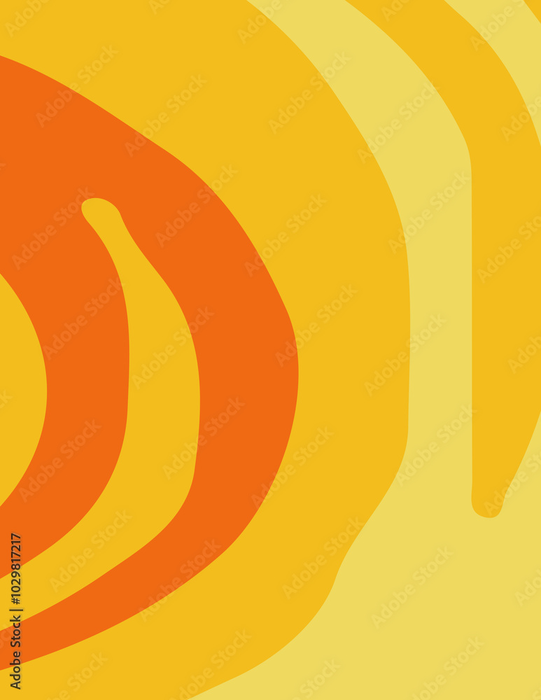 Naklejka premium abstract background with untidy waves Illustration
