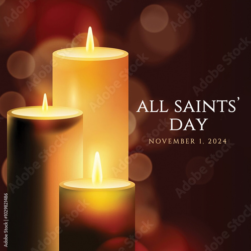 Bild auf Leinwand All Saint's Day