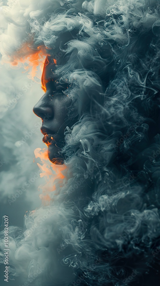 Abstract Smoke Art: A Dreamy and Mystical Visual Abstract Smoke Art: A Dreamy and Mystical Visual