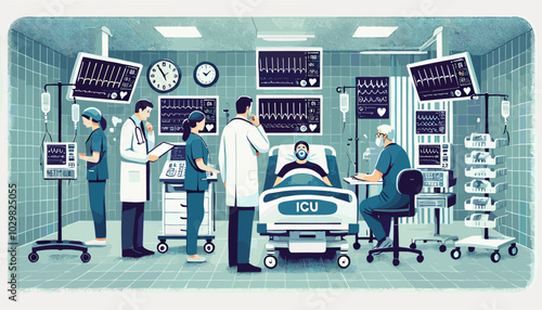 Concept vector illustration of business situation.