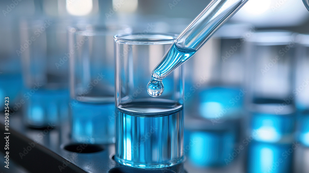 3D rendering of laboratory chemical vessel dropper
3D rendering of laboratory chemical vessel dropper