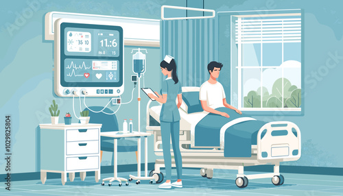 Concept vector illustration of business situation.