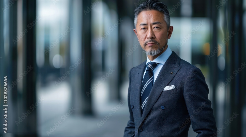 Confident Businessman in a Suit Confident Businessman in a Suit