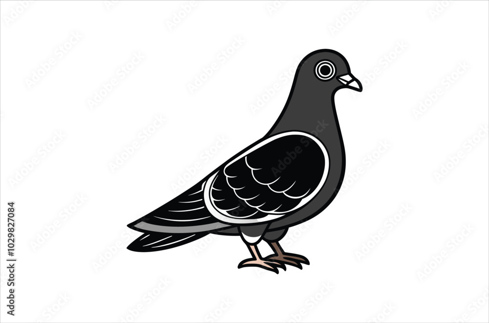 pigeon vector, icon vector illustration, pigeon silhouette of a pigeon isolated on a white background, eps, png, svg, vector, pigeon vector, icon vector illustration, pigeon silhouette of a pigeon isolated on a white background, eps, png, svg, vector,