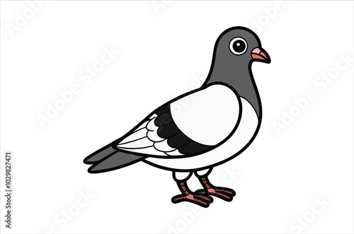 pigeon vector,  icon vector illustration, pigeon silhouette of a pigeon isolated on a white background, eps, png, svg,  vector,