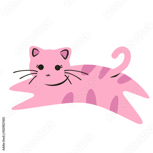 Cute cat doodle