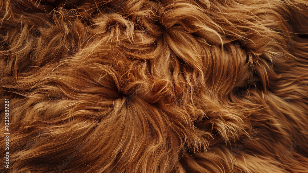 Soft Fluffy Brown Faux Fur Texture Background Soft Fluffy Brown Faux Fur Texture Background