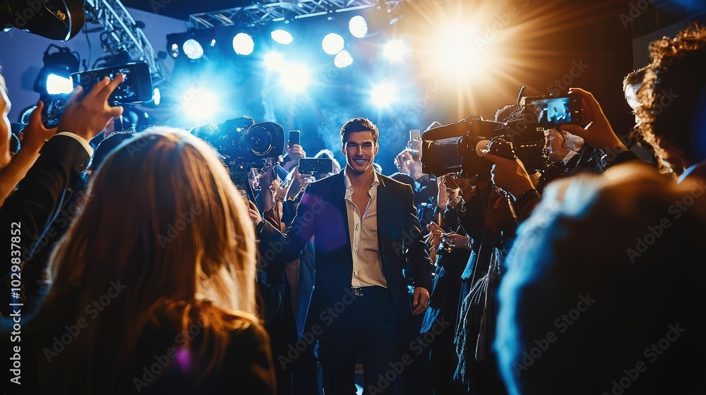 Billionaire at Fashion Show Under Spotlight Billionaire at Fashion Show Under Spotlight