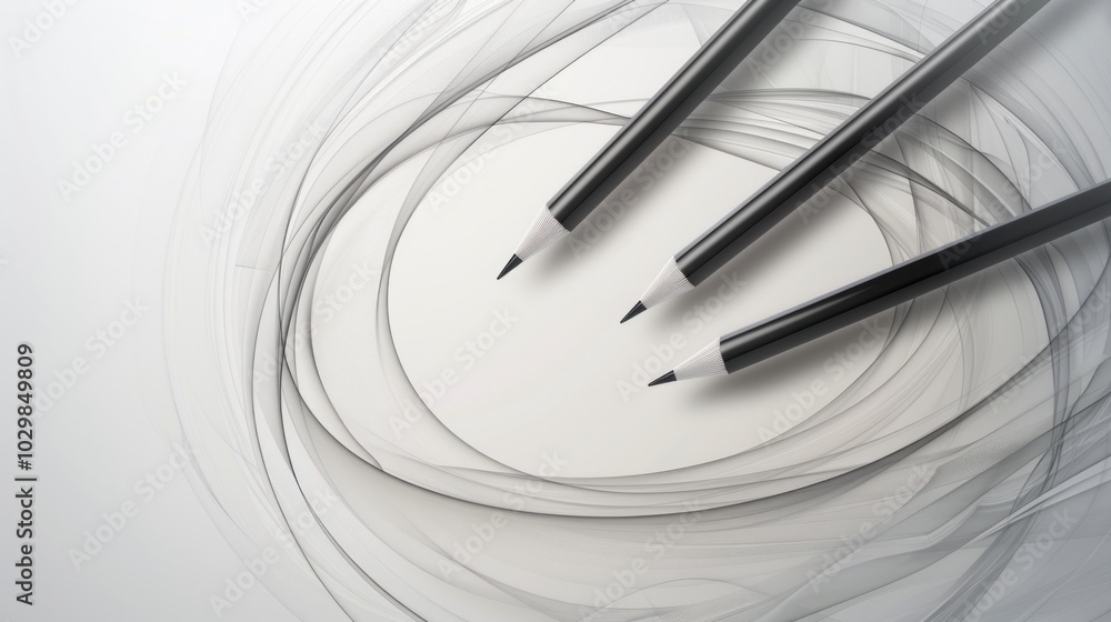 Naklejka premium clean minimalist vector illustration of a pen