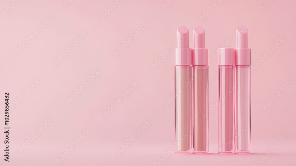 Pink lip gloss tint with color shading pallete smudge gel,Liquid lipsticks with smudge stroke paint,makeup cosmetic lips, product mockup for beauty fashion business,sale,swatch color,template. Pink lip gloss tint with color shading pallete smudge gel,Liquid lipsticks with smudge stroke paint,makeup cosmetic lips, product mockup for beauty fashion business,sale,swatch color,template.