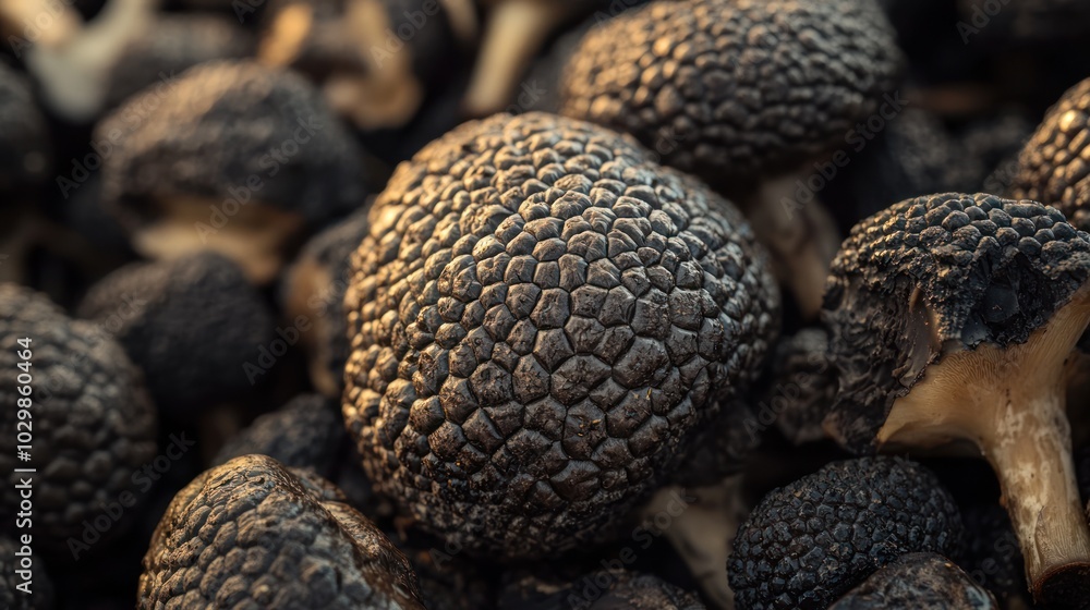Close-up of Black Truffles Close-up of Black Truffles