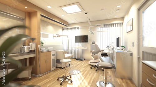 Modern Dentist Office