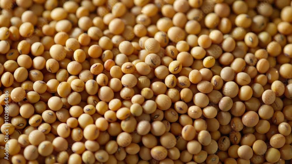 Background full of Soybean. Product videography. Concept of agriculture and vegetarian theme Background full of Soybean. Product videography. Concept of agriculture and vegetarian theme