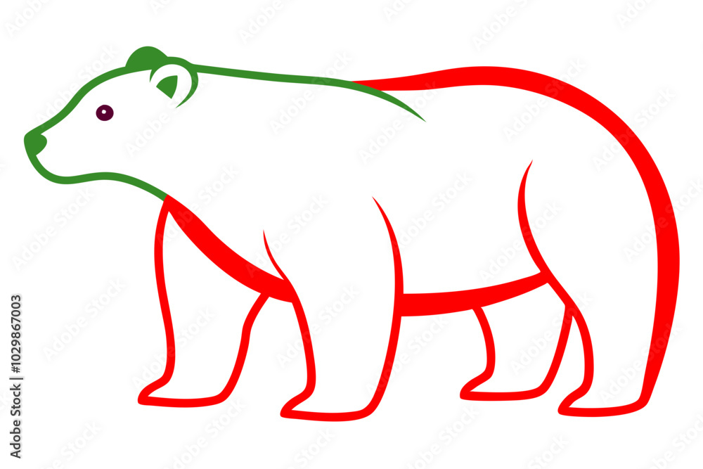 Fototapeta premium Creative Halloween line art vector illustration