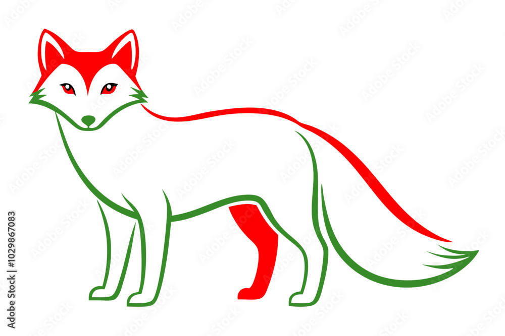 Fototapeta premium Creative Halloween line art vector illustration