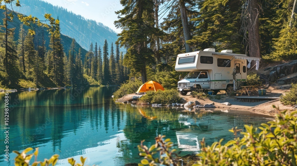 RV Camping by the Lake RV Camping by the Lake