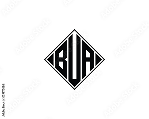 Free Download BUA logo design vector template. BUA - GFXLoad