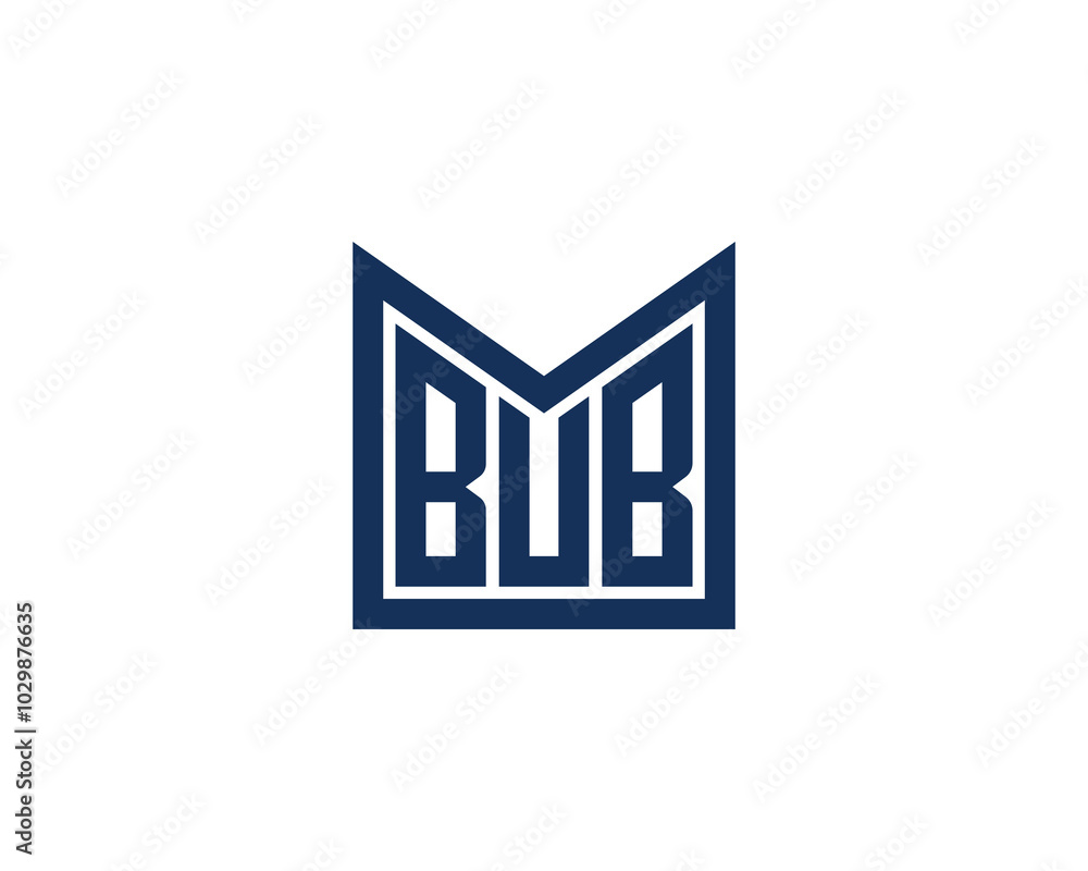 BUB Logo design vector template. BUB BUB Logo design vector template. BUB