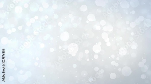 Glittering festive lights. Sparkling white silver. Christmas, New Year, Valentine's Day background. Loop video.(129)
