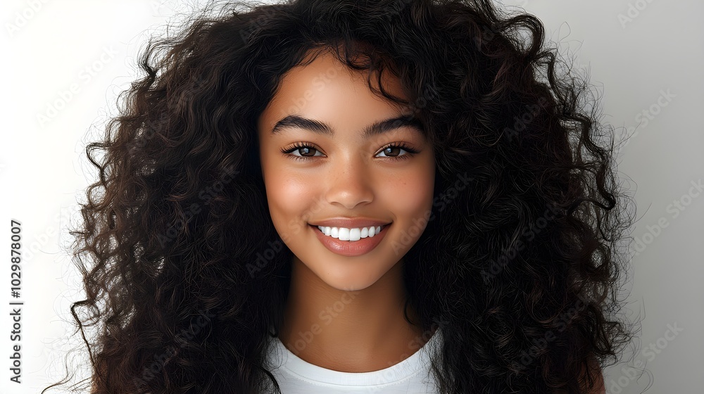 Step-by-step curly hair styling with honey, comparing dry, unruly curls in the before image and moisturized, perfectly defined curls in the after shot Step-by-step curly hair styling with honey, comparing dry, unruly curls in the before image and moisturized, perfectly defined curls in the after shot