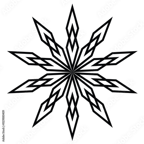 graphic vector of number 71 model ornament pattern with attractive black color lines on a white background