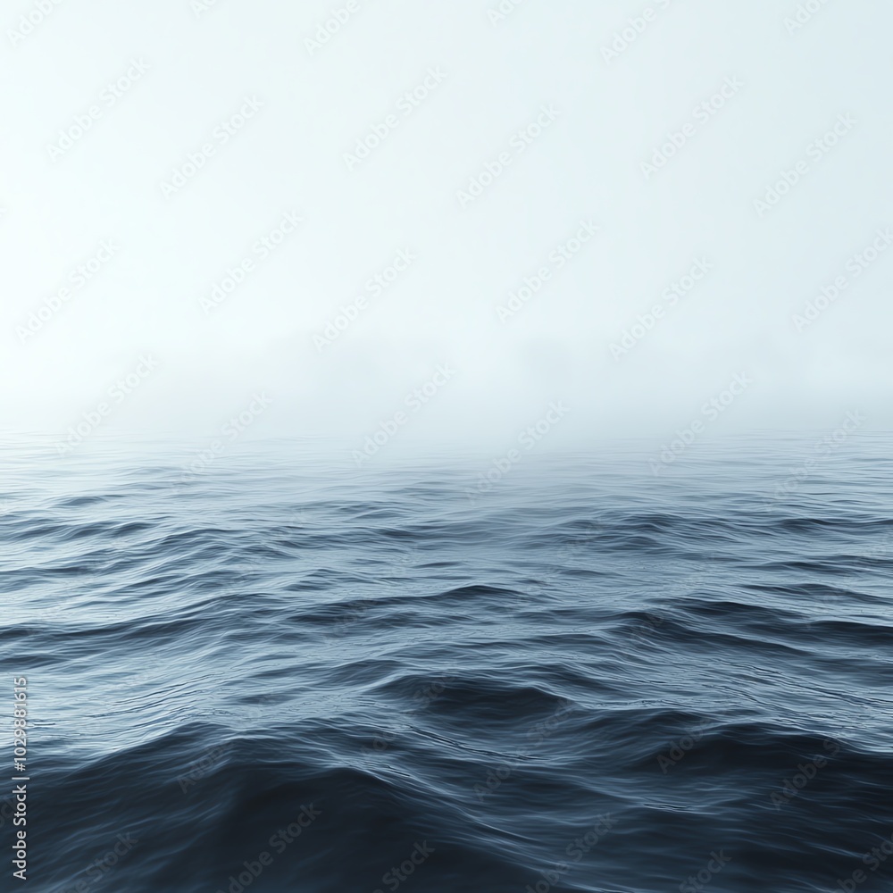 Ocean mist on white background Ocean mist on white background