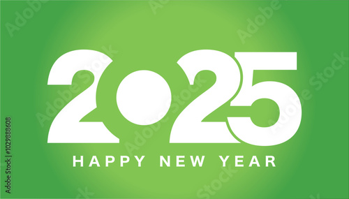 Happy New Year 2025 Design Teplate photo