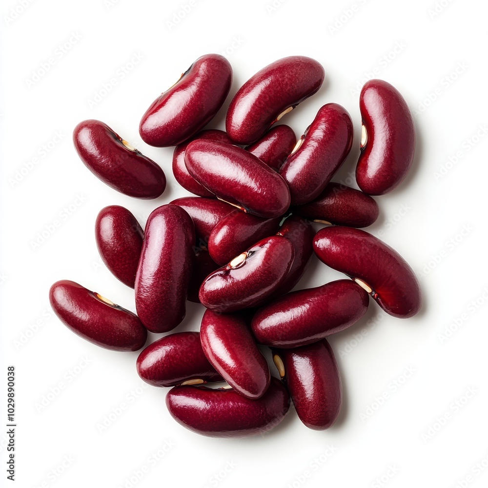 3D illustration of kidney beans 3D illustration of kidney beans