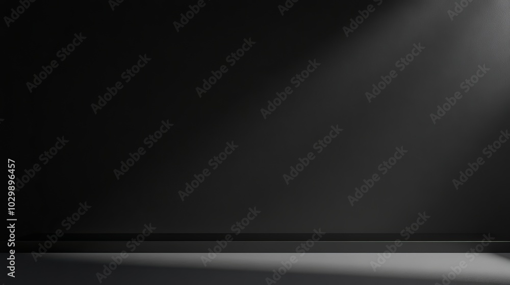 Plain solid black color background with empty space for studio room backdrop, display ad, or website template Plain solid black color background with empty space for studio room backdrop, display ad, or website template