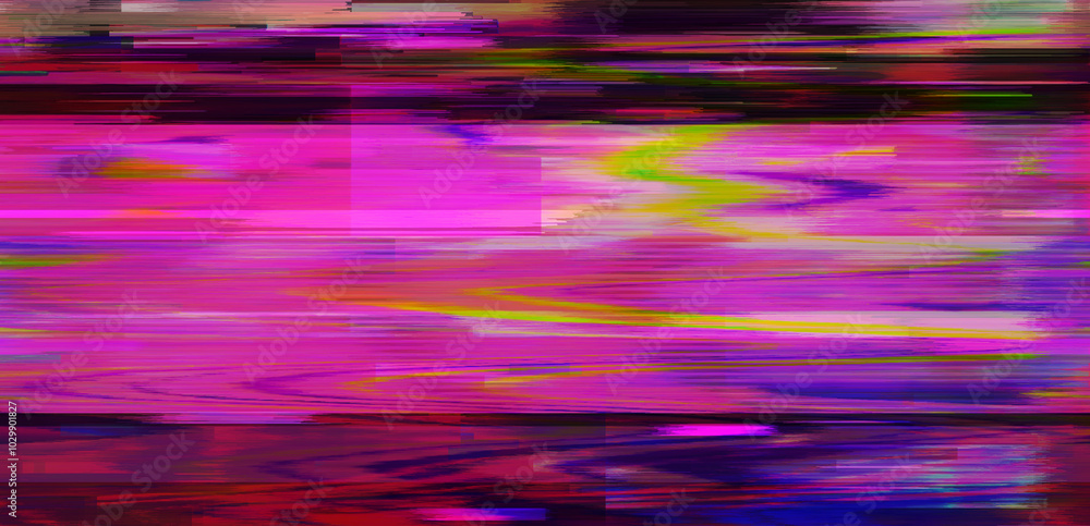 Digital glitch or a distorted video signal, with sharp angles and jagged lines. Abstract composition that evokes a sense of visual chaos. Digital glitch or a distorted video signal, with sharp angles and jagged lines. Abstract composition that evokes a sense of visual chaos.