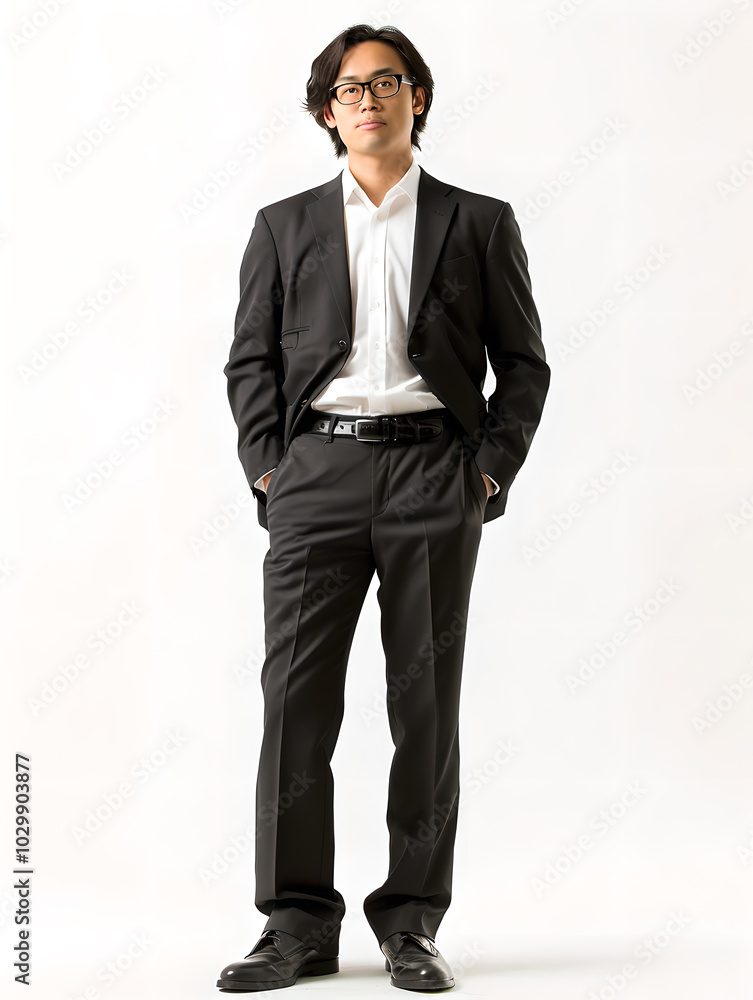 portrait of a smiling business person portrait of a smiling business person