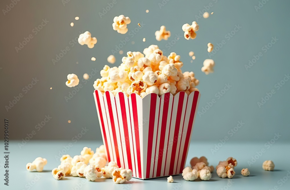 closeup of a popcorn bucket filled with cold, stale popcorn, unappetizing and dry appearance, isolated on a gray background closeup of a popcorn bucket filled with cold, stale popcorn, unappetizing and dry appearance, isolated on a gray background
