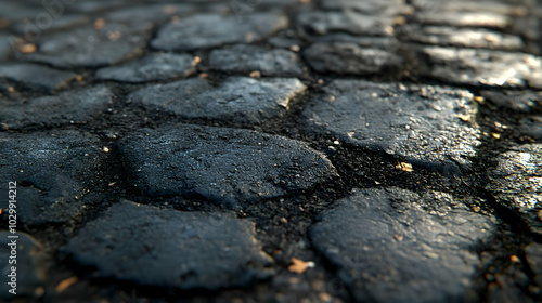 Cobblestone Road Texture Photo