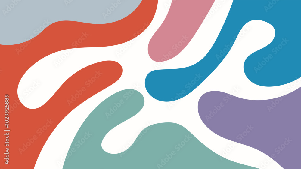 ABSTRACT BACKGROUND COLORFUL WITH HAND DRAWN SHAPES FLAT DESIGN VECTOR TEMPLATE FOR WALLPAPER, COVER DESIGN, HOMEPAGE DESIGN ABSTRACT BACKGROUND COLORFUL WITH HAND DRAWN SHAPES FLAT DESIGN VECTOR TEMPLATE FOR WALLPAPER, COVER DESIGN, HOMEPAGE DESIGN