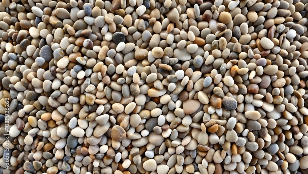 seamless texture of smooth beach pebbles, stone wall background seamless texture of smooth beach pebbles, stone wall background
