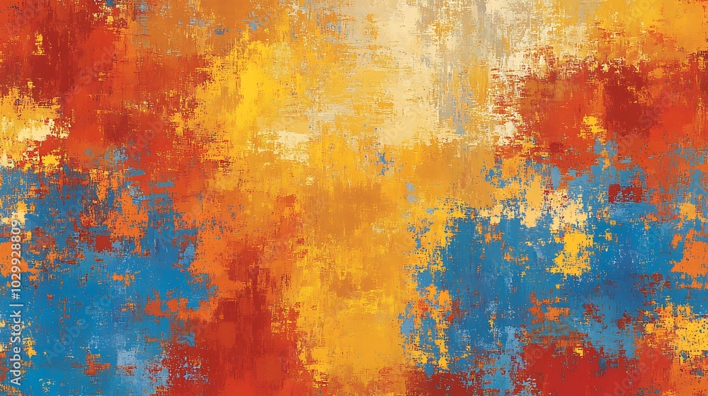 Abstract Grunge Background with Blue, Orange, and Yellow Colors for Design and Decoration Plain Textured Background for Web Design and Copy Abstract Grunge Background with Blue, Orange, and Yellow Colors for Design and Decoration Plain Textured Background for Web Design and Copy