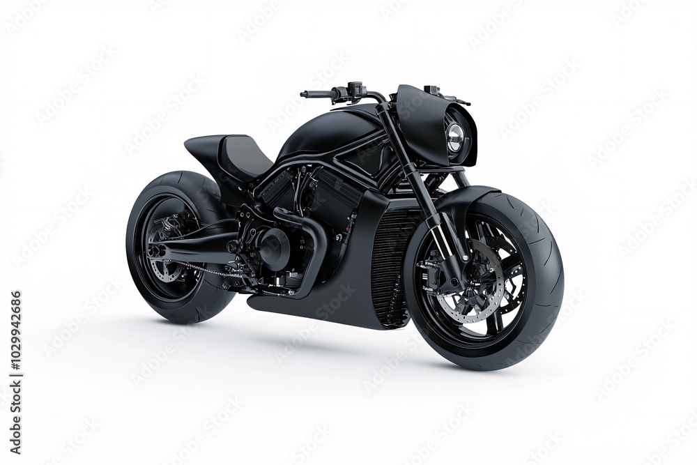 A stylish motorcycle mockup template ideal for displaying your artistic designs or branding against a clean white backdrop. A stylish motorcycle mockup template ideal for displaying your artistic designs or branding against a clean white backdrop.