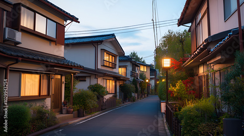 a beautiful japanese tokyo city ramen shop restaurant bar in the dark night evening. house at the street. anime cartoonish art. cozy lofi asian architecture. 