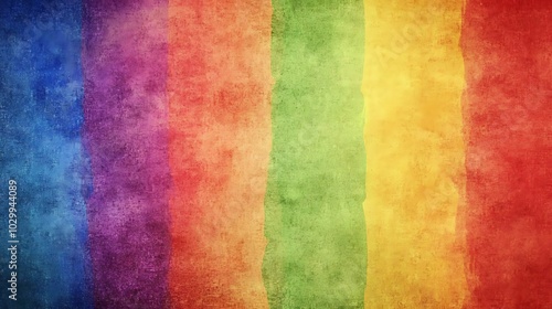 Abstract Rainbow Background for Pride and LGBTQ+ Celebrations Light Gradient Background with Room for Typography