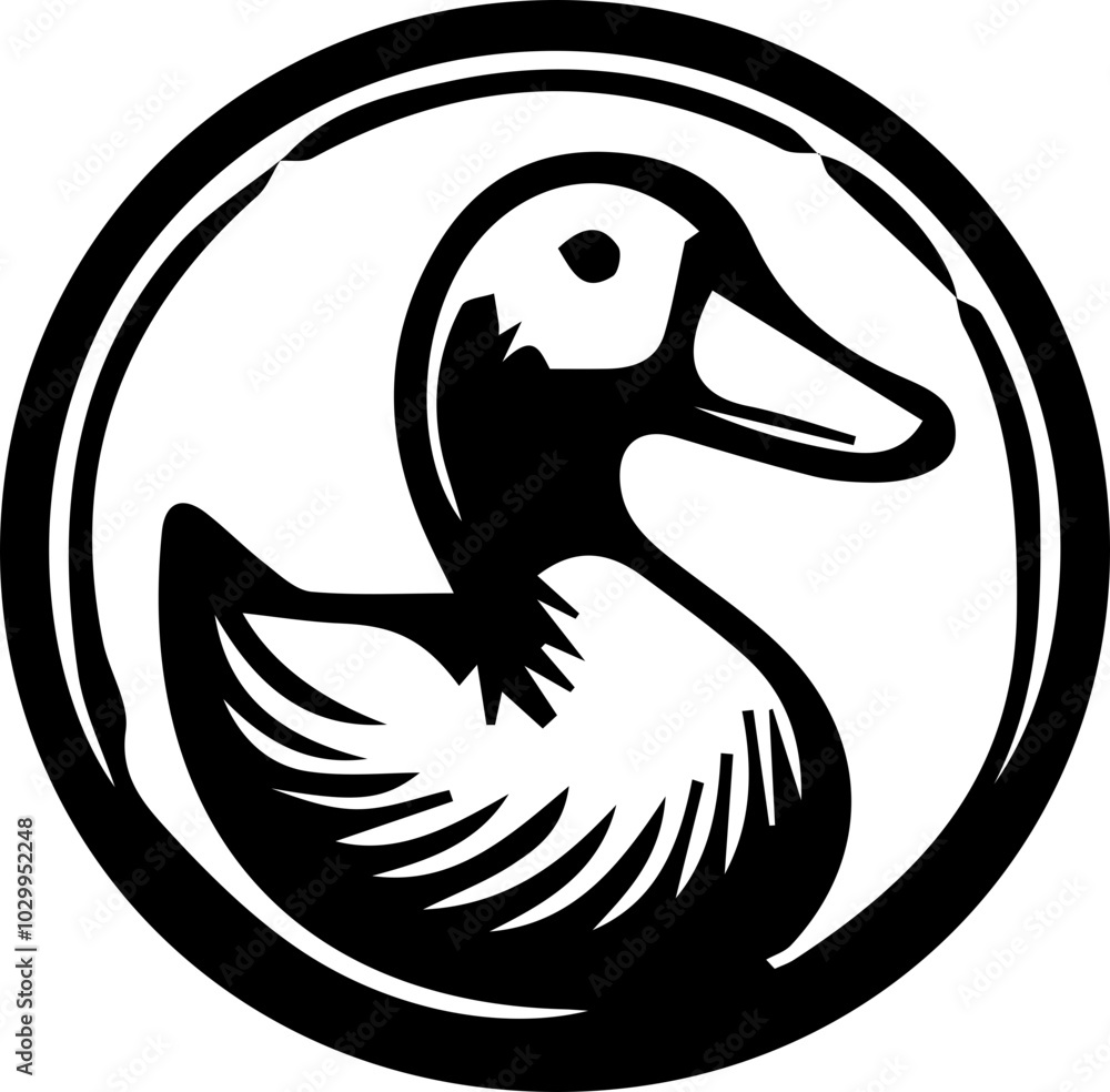 Obraz premium Duck icon