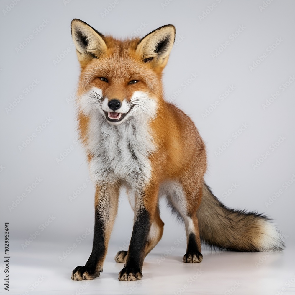 Naklejka premium red fox vulpes,generative ai