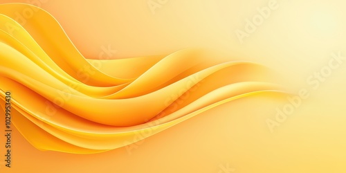 Vibrant yellow gradient background blending warm yellow tones for a sunny and energetic look.