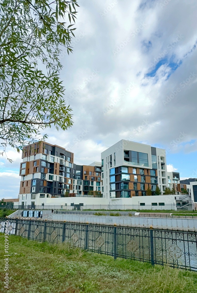 Obraz premium Residential complex In Astana