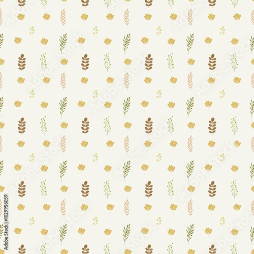 Obraz na płótnie Seamless abstract leaf art on pattern for background and backdrop. w salonie