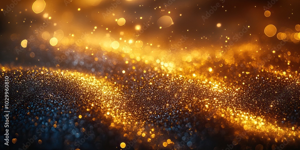 A rich, glittering gold background that adds a sense of opulence and grandeur. A rich, glittering gold background that adds a sense of opulence and grandeur.